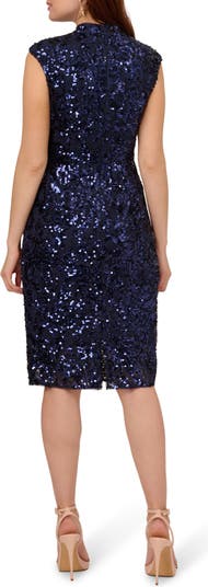 Adrianna Papell Sequin Lace Sheath Dress Nordstrom