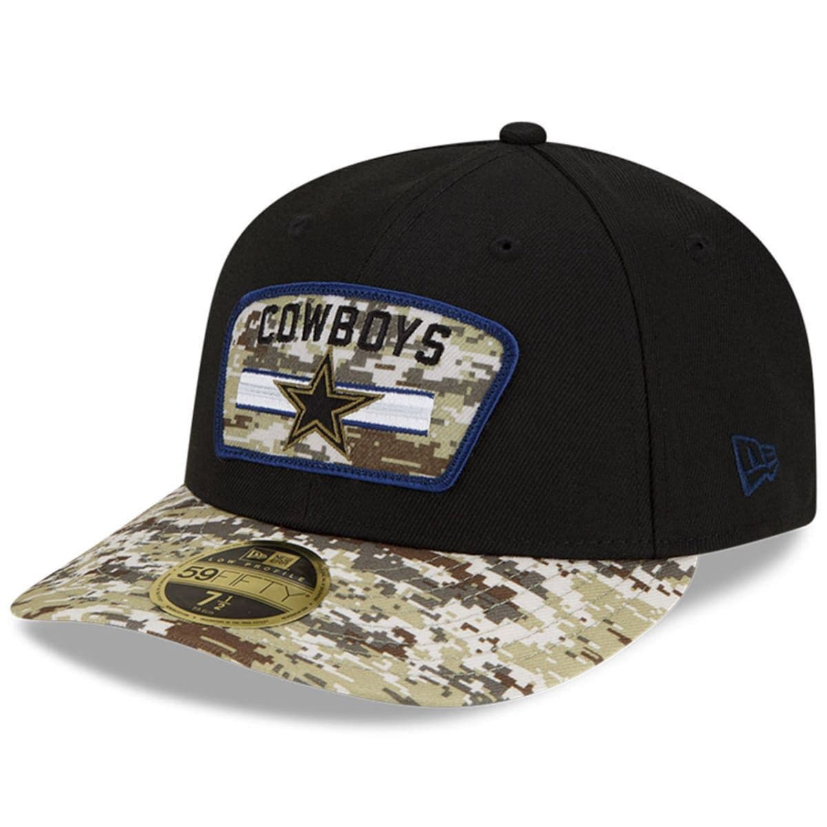 cowboys low profile hat