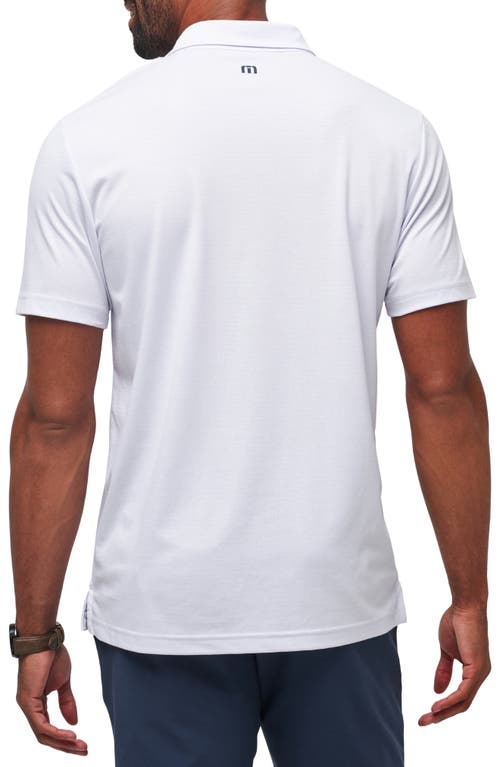 Shop Travismathew Sand Shaker Polo In White