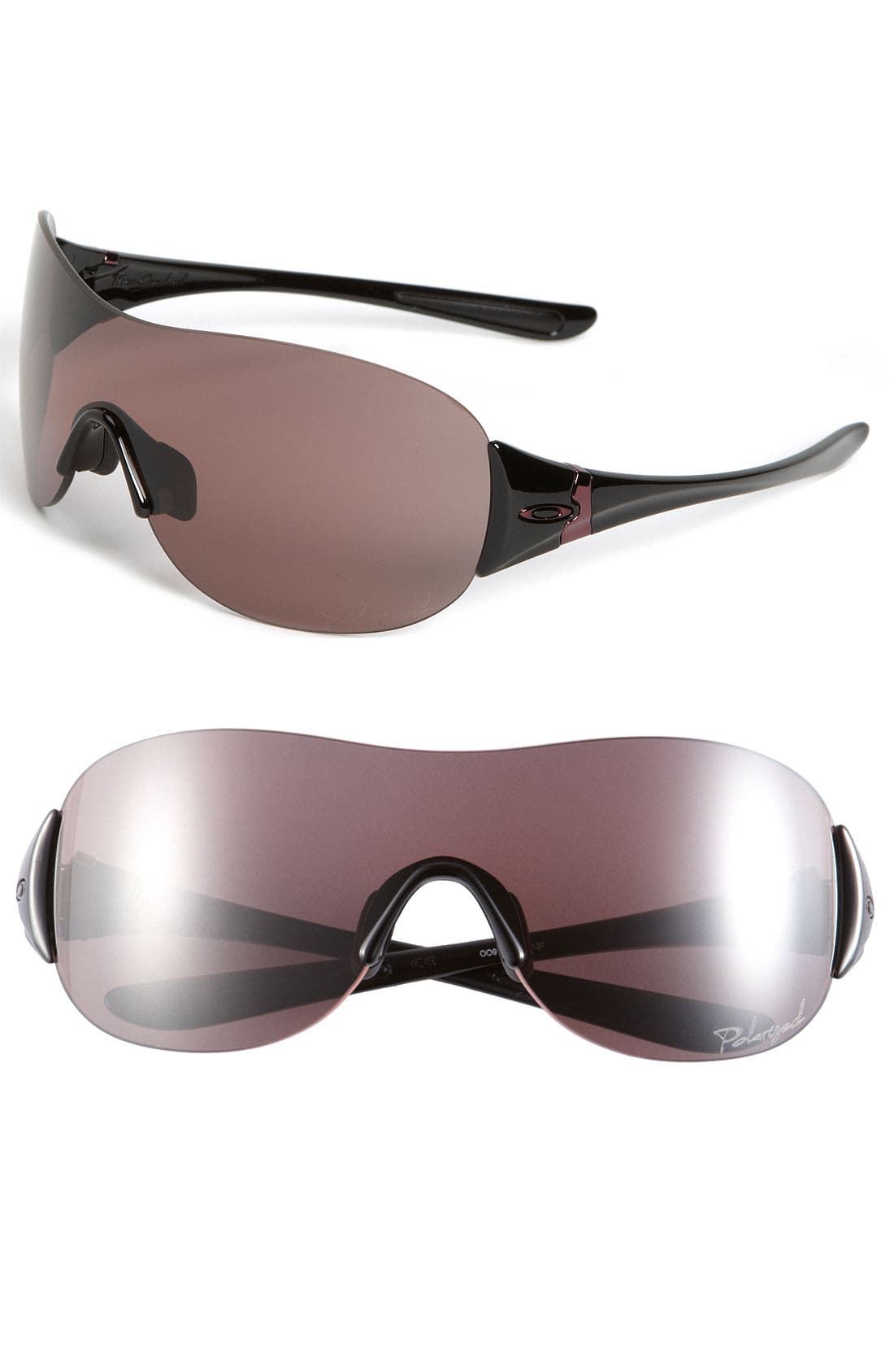 Oakley 'Miss Conduct™' Polarized Rimless Shield Sunglasses Nordstrom