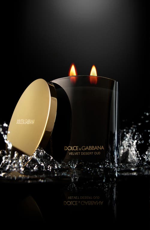 Shop Dolce & Gabbana Dolce&gabbana Velvet Desert Oud Scented Candle In No Color