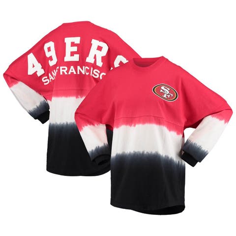 Nfl San Francisco 49ers Women's Roundabout Short Sleeve Fashion T