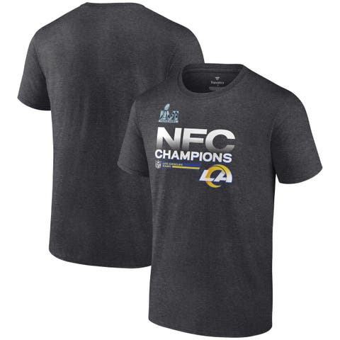 Fanatics Branded Los Angeles Rams Heathered Charcoal Big & Tall Primary  Core Logo T-Shirt