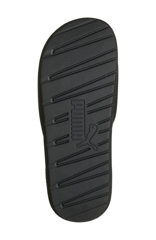 Puma Cool Cat 2.0 Slide Sandal In Black