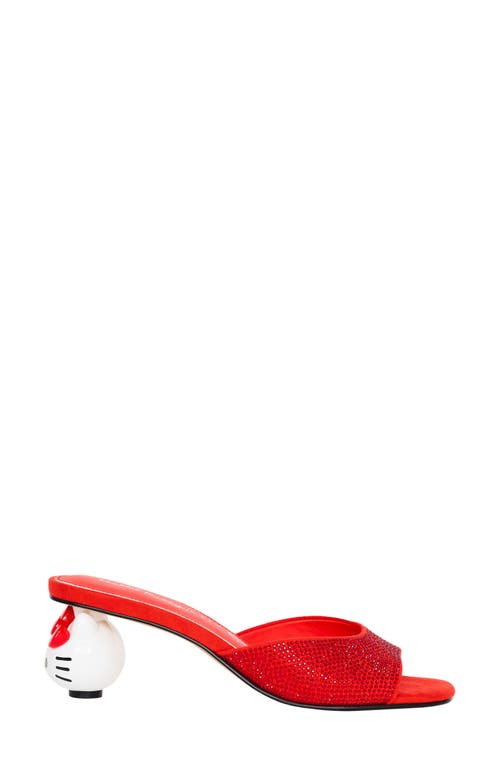 Shop Katy Perry X Hello Kitty® Slide Sandal In Hello Kitty Red