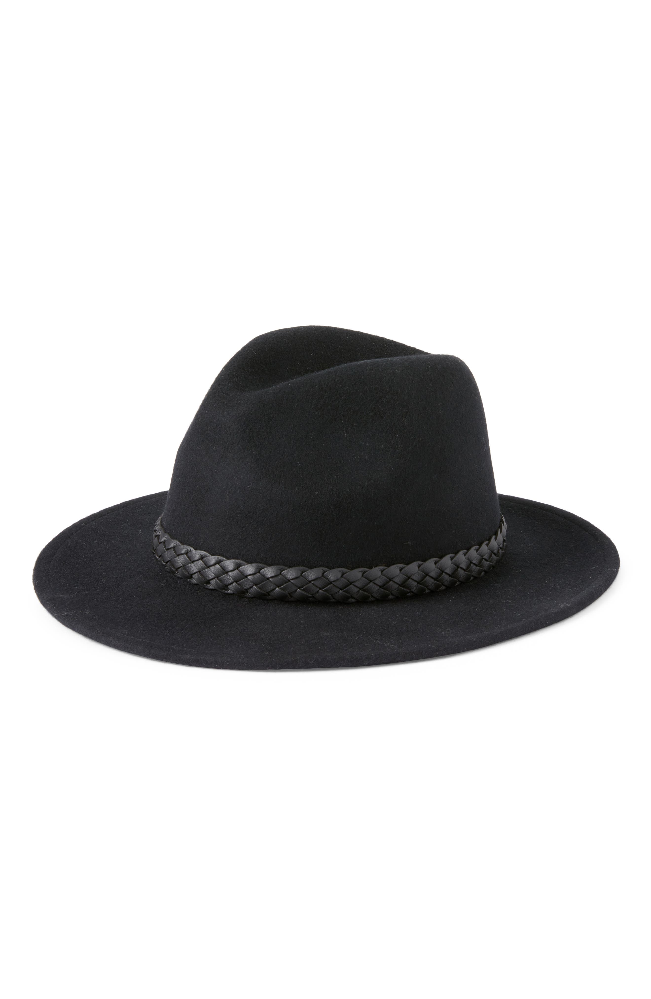 Bond Braided Band Wool Fedora | Nordstrom