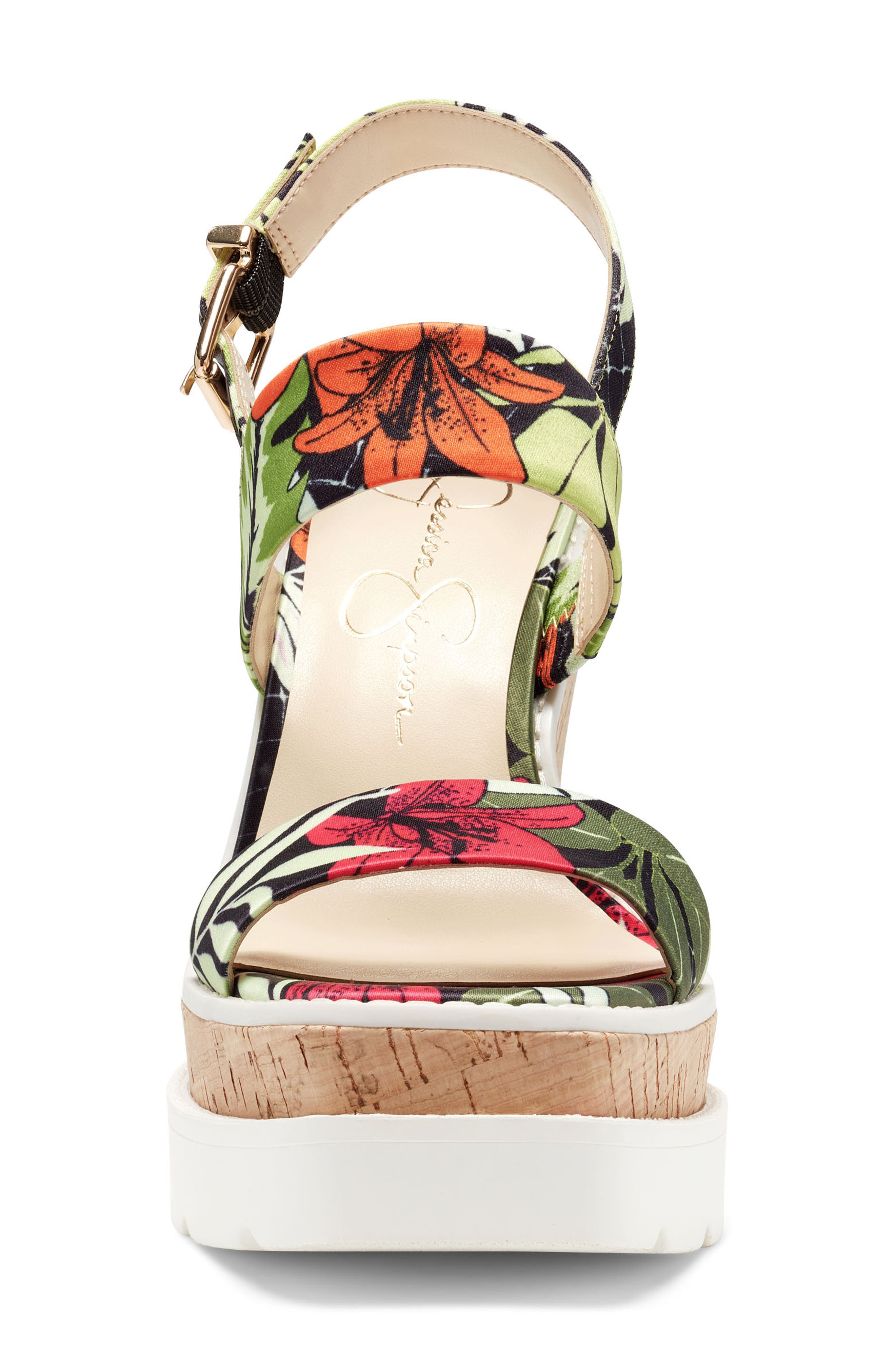 Jessica Simpson Maede Cork Wedge Sandal 