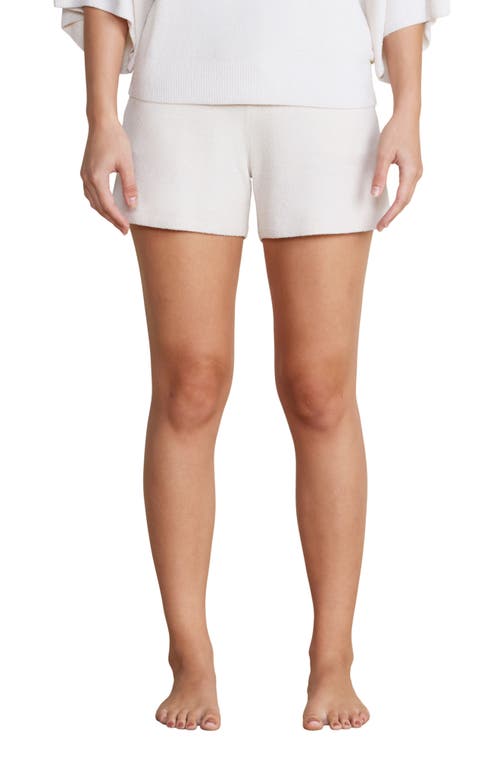 barefoot dreams CozyChic Ultra Lite Drawstring Lounge Shorts Sand Dune at Nordstrom,