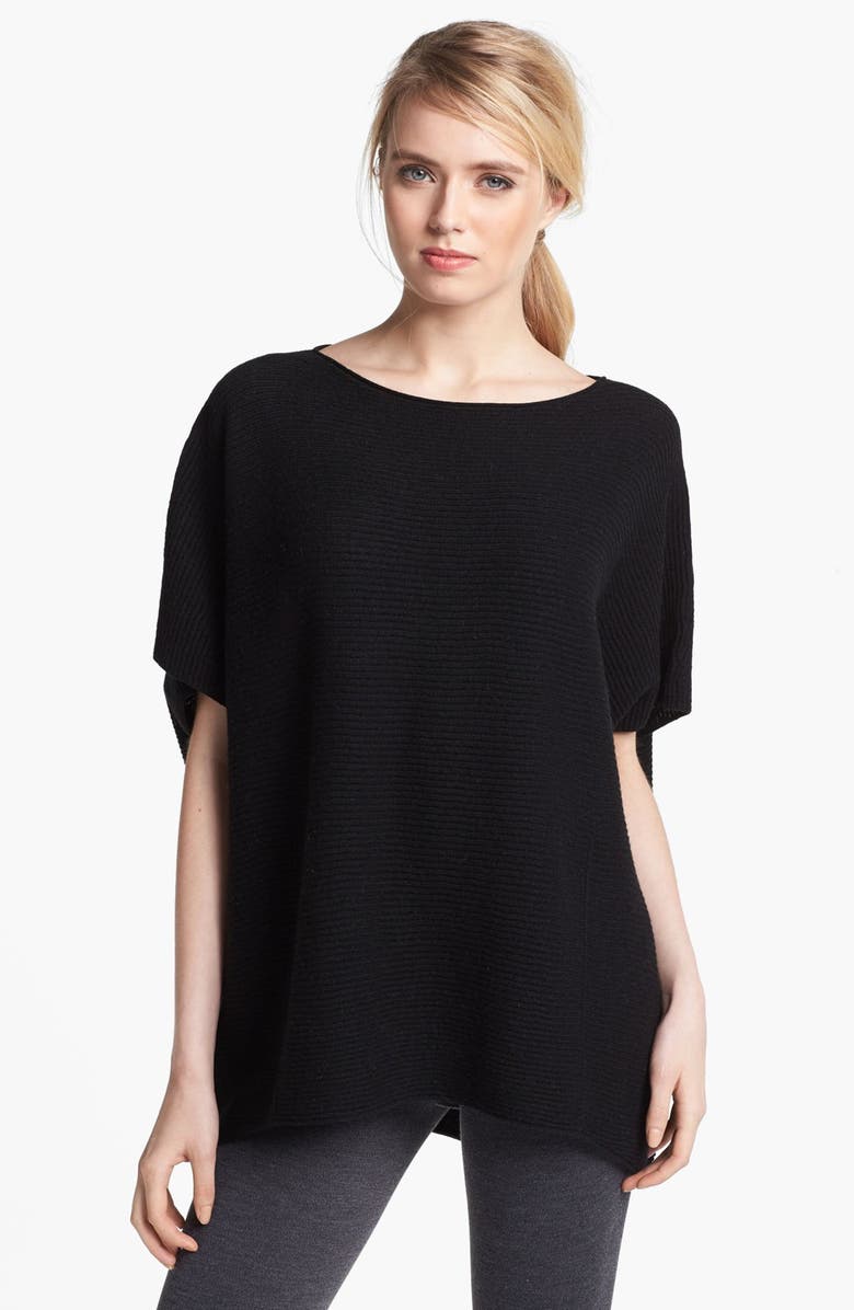 Vince Ribbed Poncho Sweater | Nordstrom