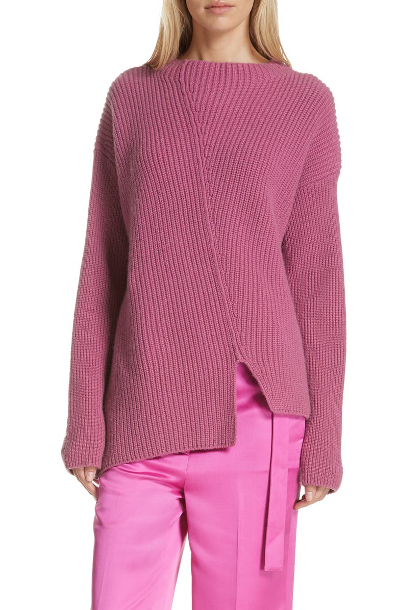Robert Rodriguez Asymmetrical Wool & Cashmere Sweater | Nordstrom