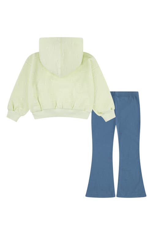 Shop Nike Impression Hoodie & Leggings Set In  Aegean Storm