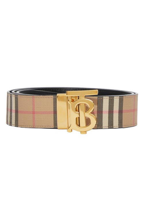 Burberry, Accessories, Mens Burberry Croco Embossed New Leather  Beltvintage Brass Buckle
