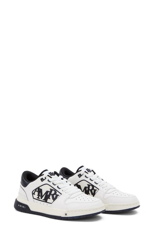 Shop Amiri Classic Logo Low Top Sneaker In White/black