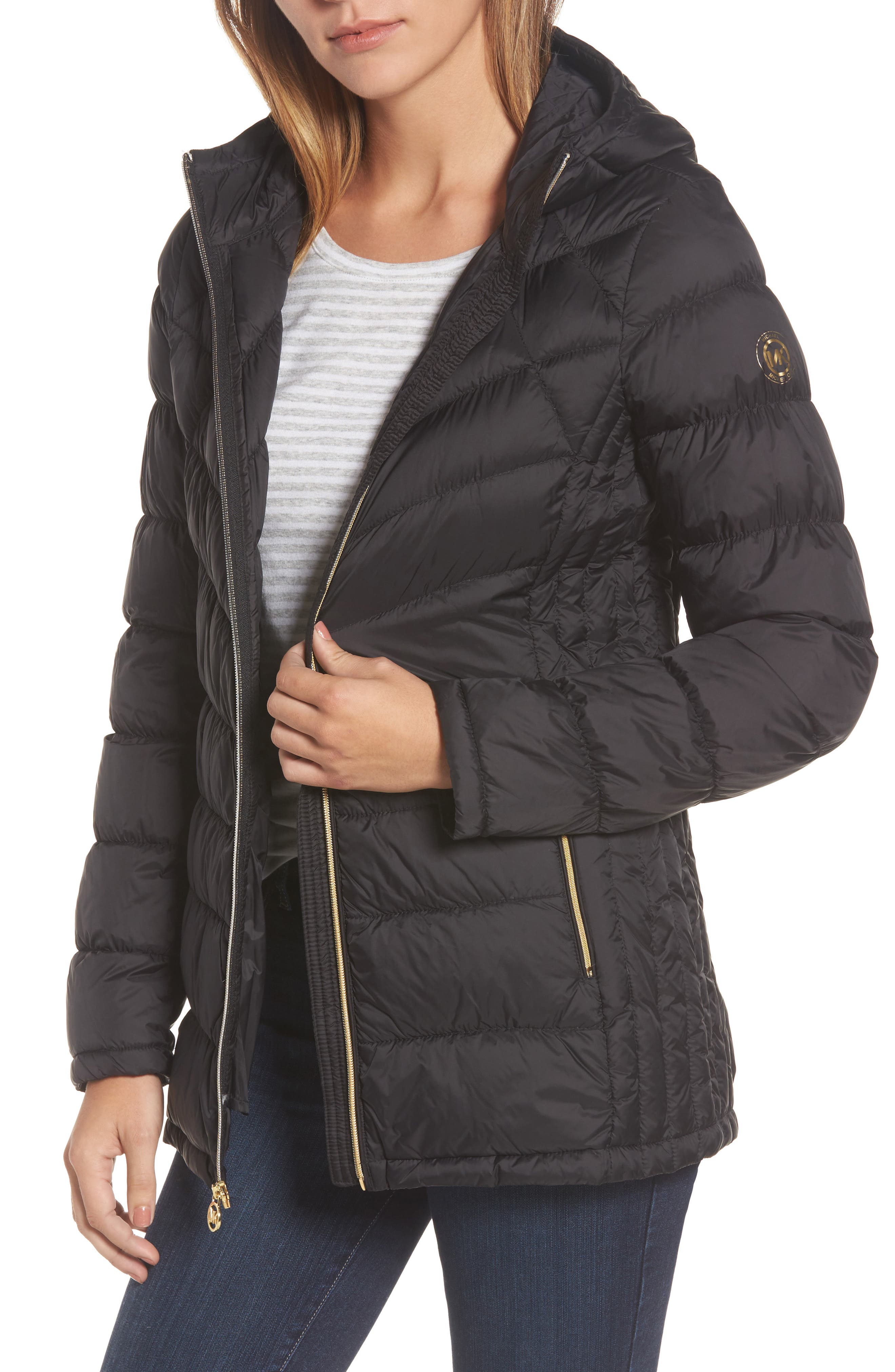 mk puffer coat women's