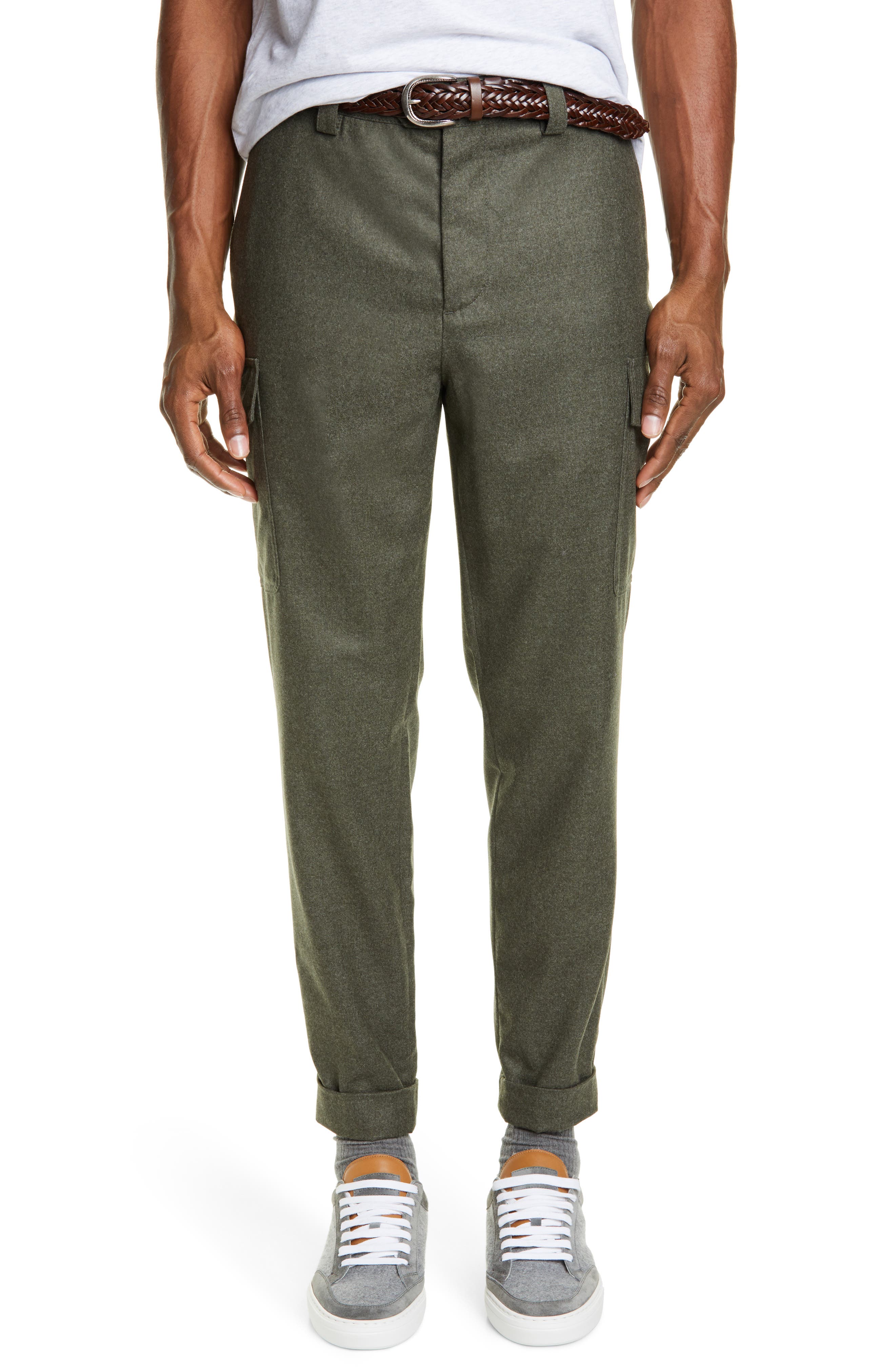cucinelli cargo pants