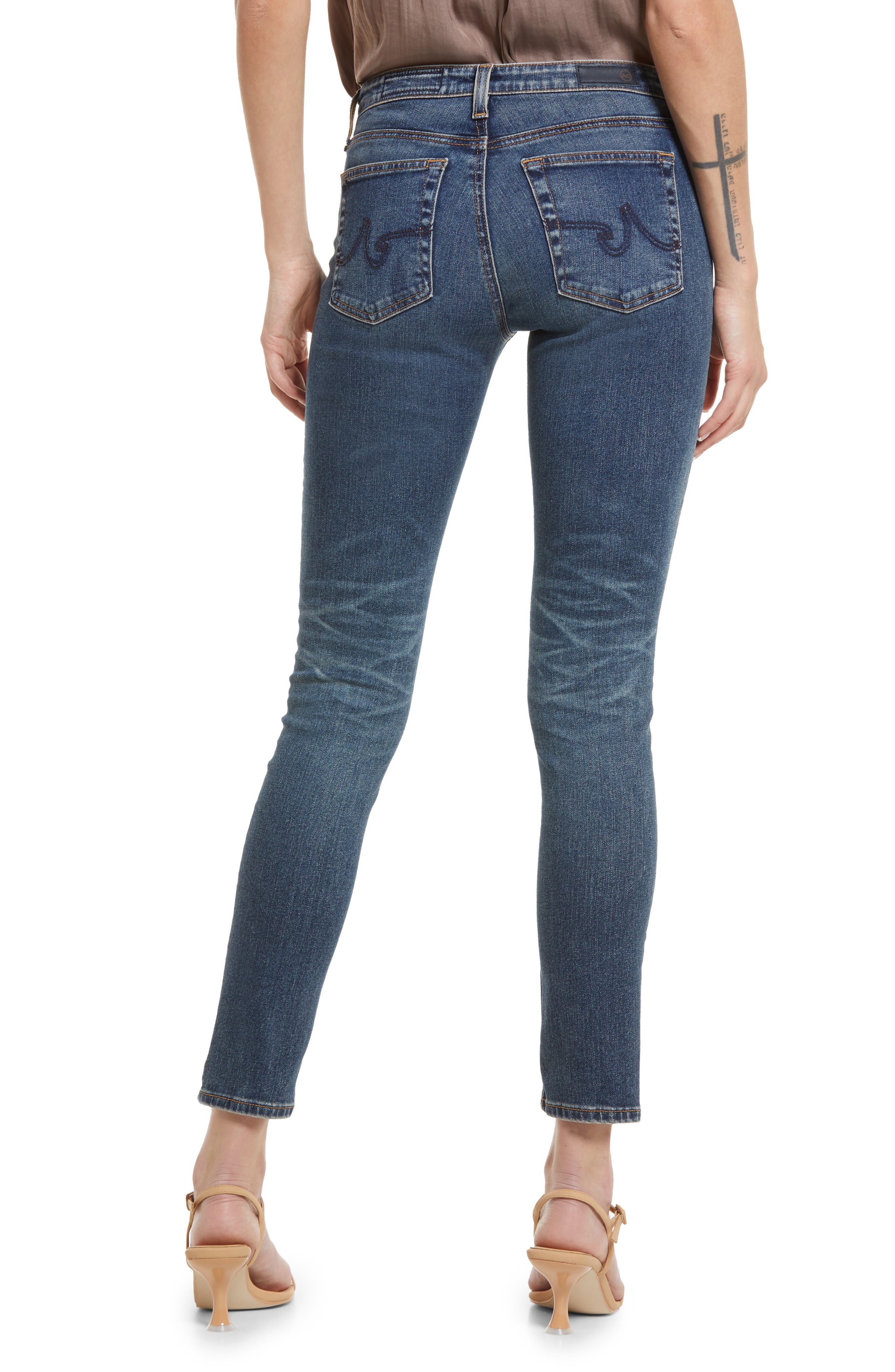 ag prima mid rise cigarette jeans