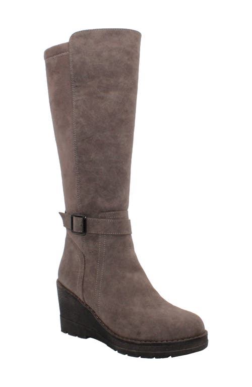 Volatile Cabrillo Tall Wedge Boot Taupe at Nordstrom,