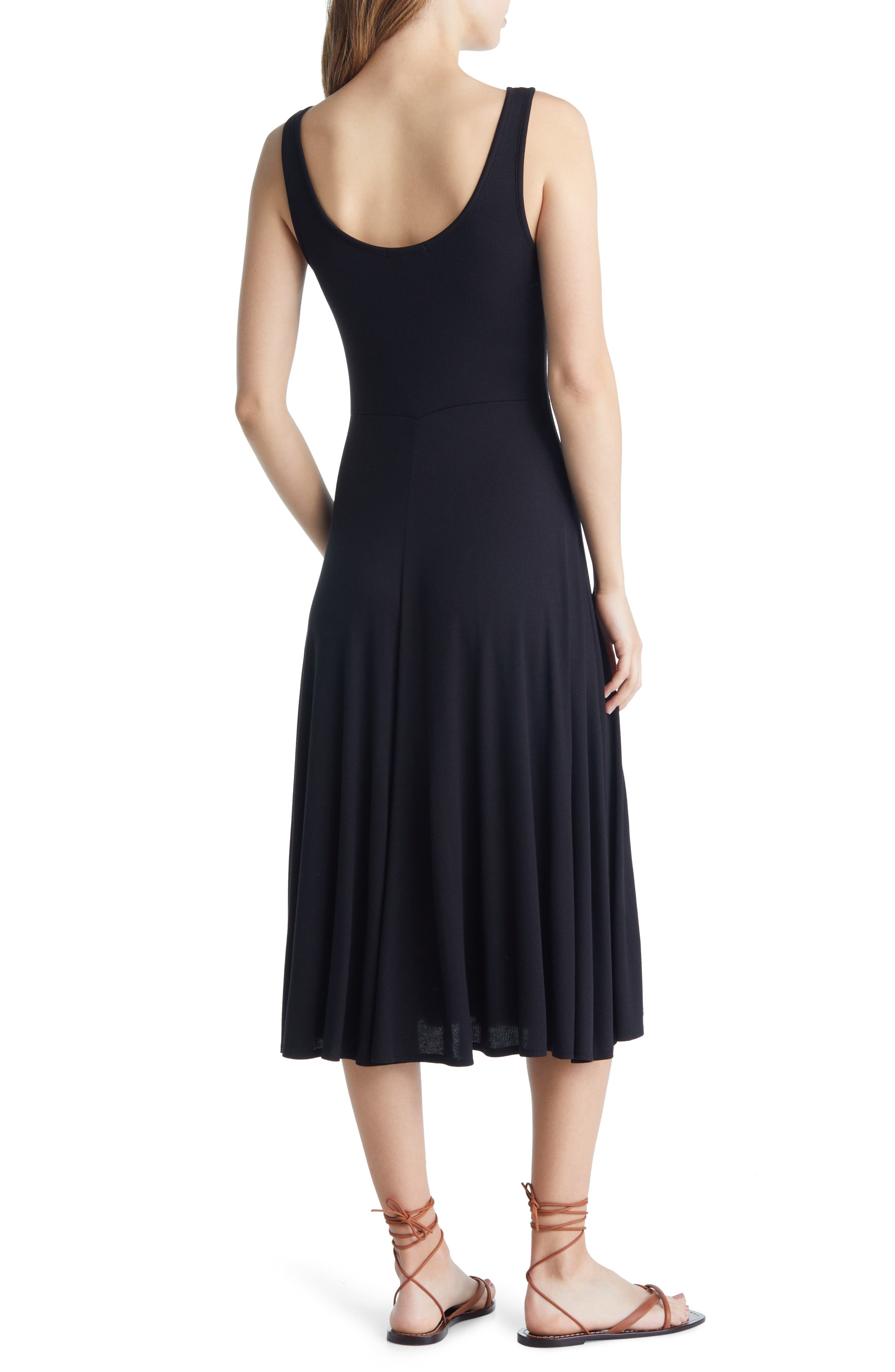 Marine Layer Lexi Rib Fit \u0026 Flare Tank 
