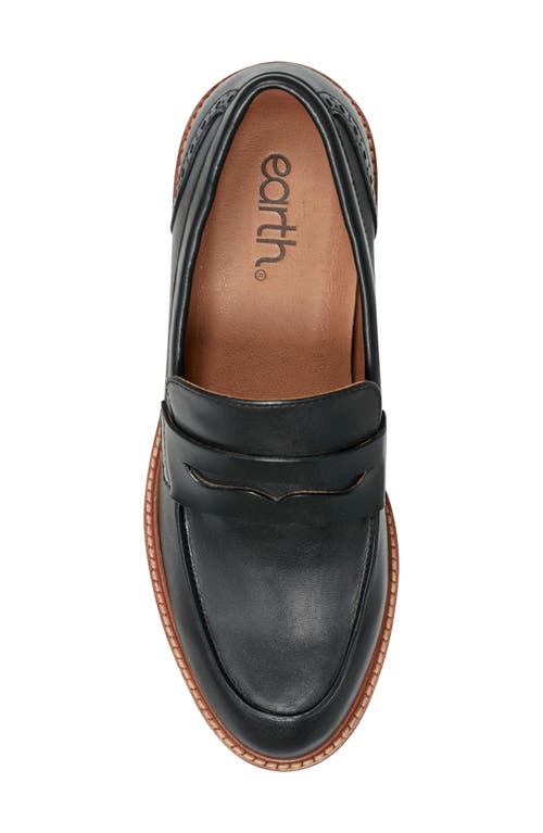 Shop Earth ® Lindy Penny Loafer In Black