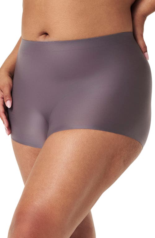 Shop Spanx ® Sheer Control Shaping Boyshorts In Mythical Grey