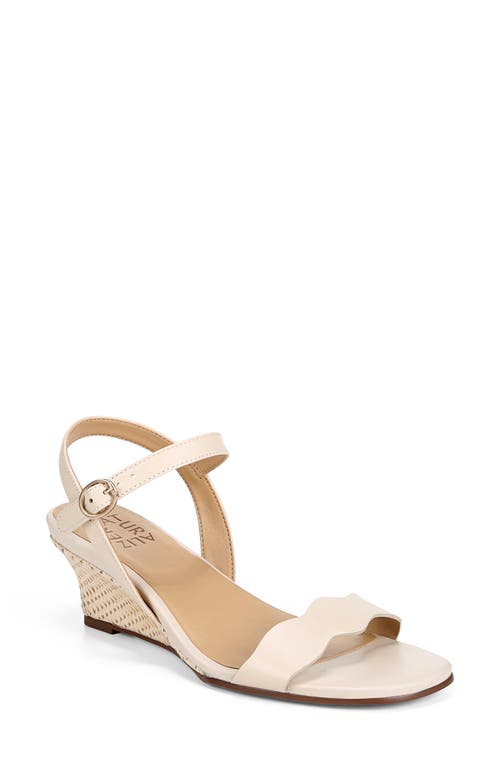 UPC 727689001196 product image for Naturalizer Lacey Ankle Strap Wedge Sandal in Porcelain at Nordstrom, Size 9 | upcitemdb.com