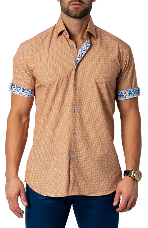 Men's Orange Button Up Shirts | Nordstrom