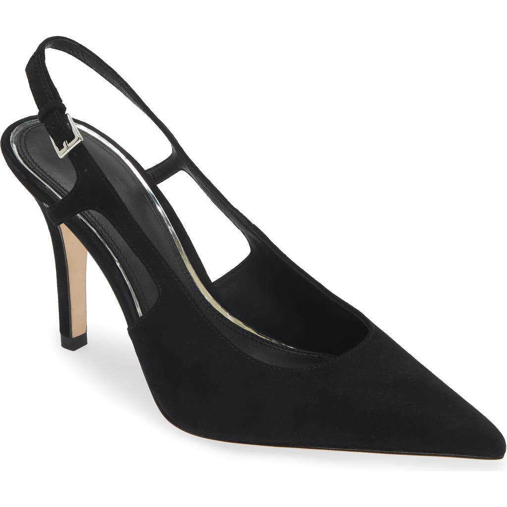 PAIGE PAIGE SAMARA SLINGBACK POINTED TOE PUMP