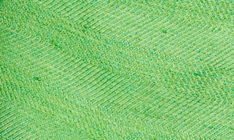 Shop Smythe Faux Double Breasted Three Quarter Sleeve Linen & Silk Blazer In Kelly Green