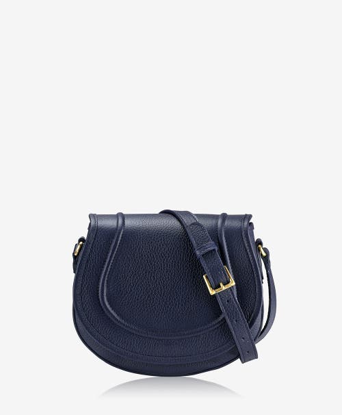 Gigi New York Jenni Saddle Bag In Navy