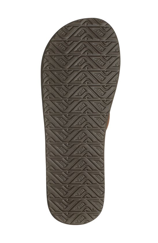 Shop Reef Kids' Ahi Flip Flop In Brown