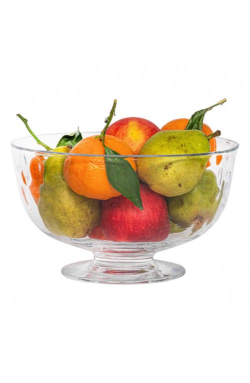 Juliska Puro 10 Footed Bowl In Clear