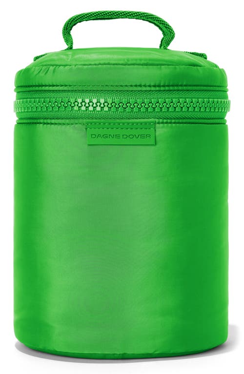 Dagne Dover Large Mila REPREVE® Recycled Polyester Toiletry Organizer Bag in Grasshopper