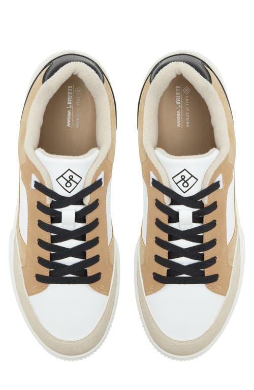 Call It Spring Kiruto Low Top Sneaker In Beige