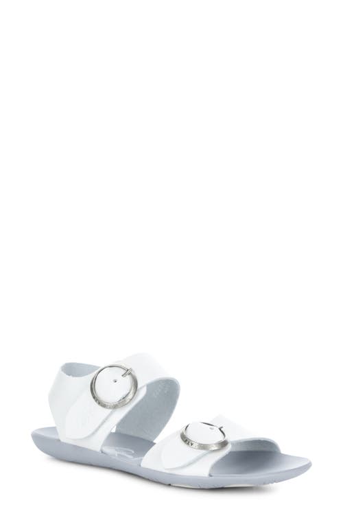Fly London Masa Sandal in Off White Bridle at Nordstrom, Size 5.5Us