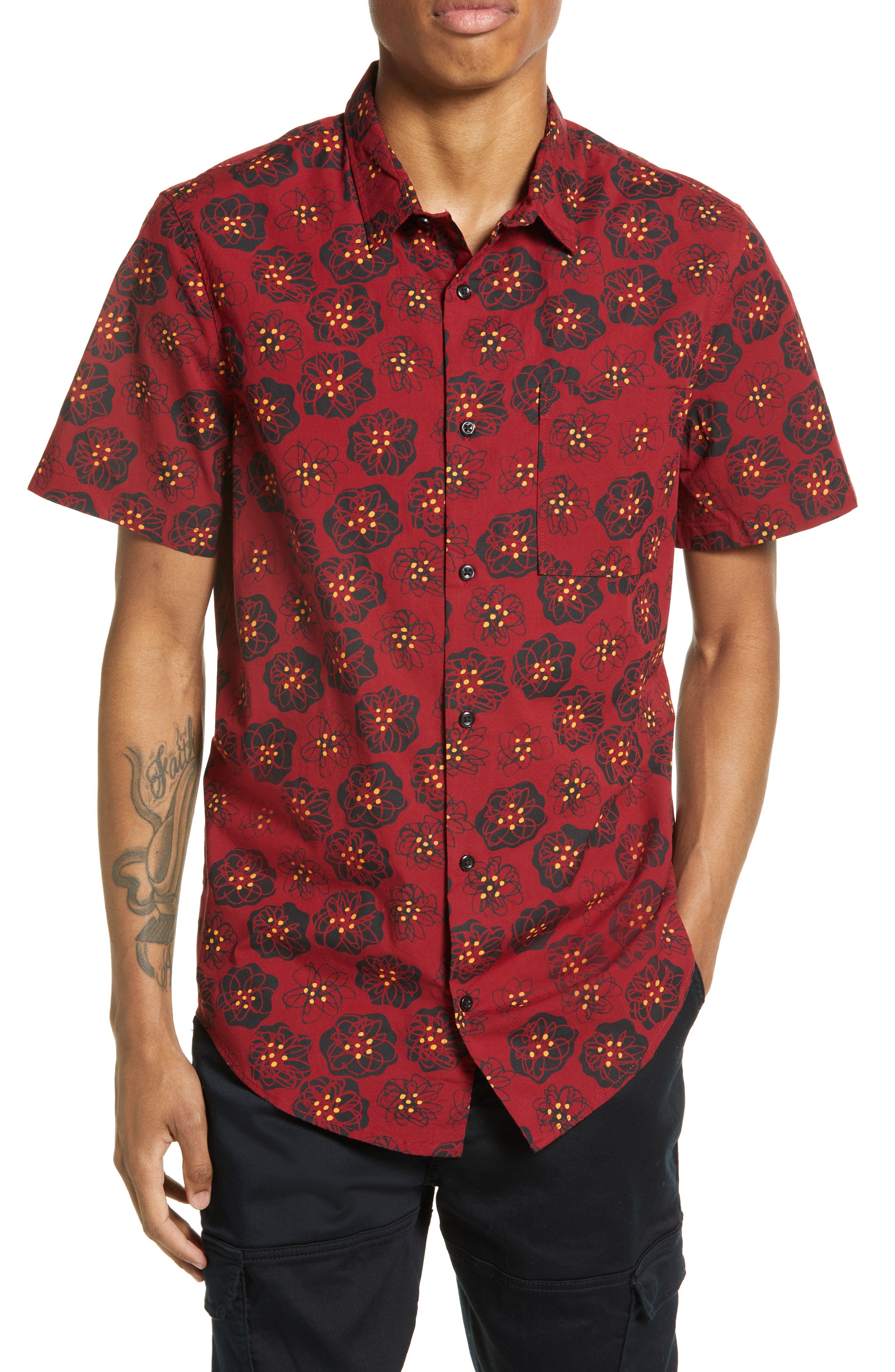 Men's Red Button Up Shirts | Nordstrom