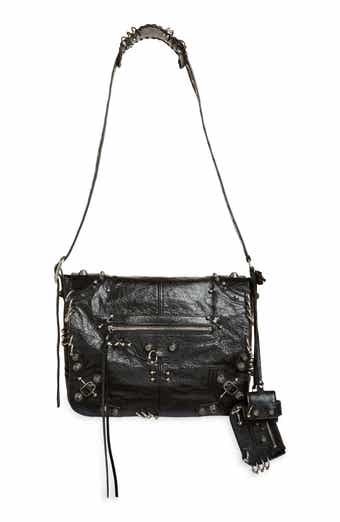 Balenciaga Le Cagole Leather Crossbody Bag