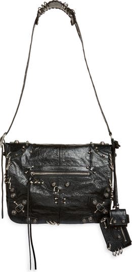 Balenciaga Black Expandable Sling Bag Balenciaga