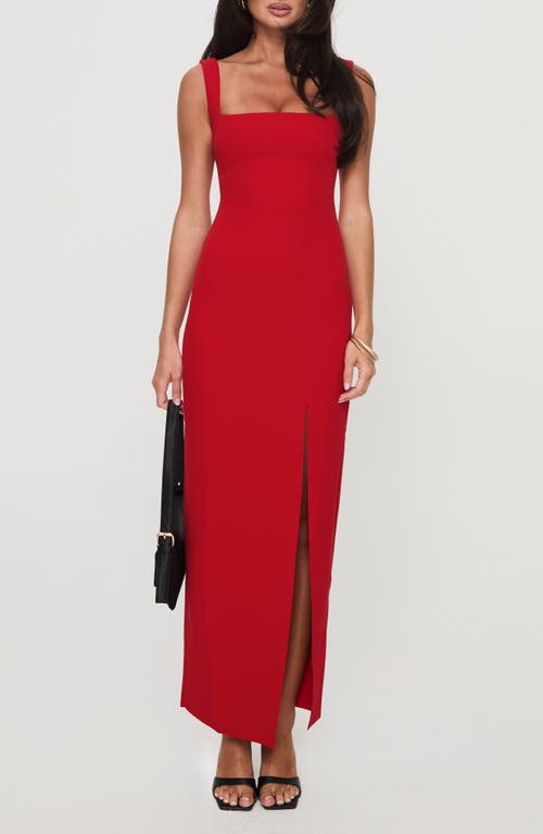 Princess Polly Bombshell Maxi Dress In Red