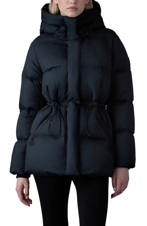 Mackage Freya Softwash Crinkle Down Jacket In Black