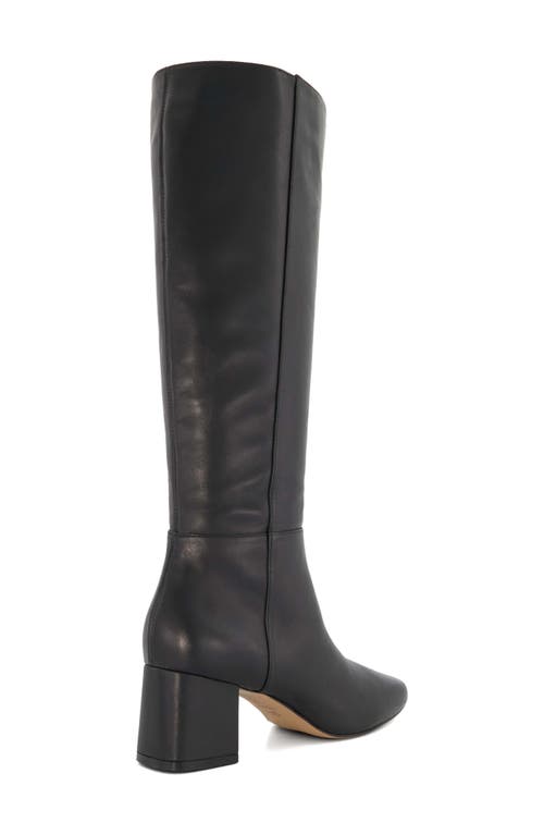 Shop Dune London Signature Knee High Boot In Black