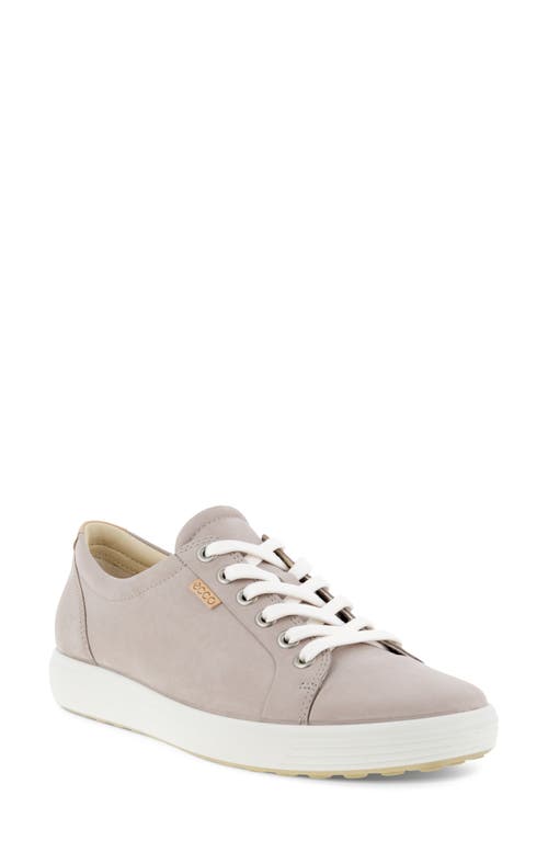 ECCO Soft 7 Sneaker in Grey Rose