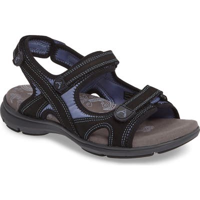 Aravon Rev Sandal - Black