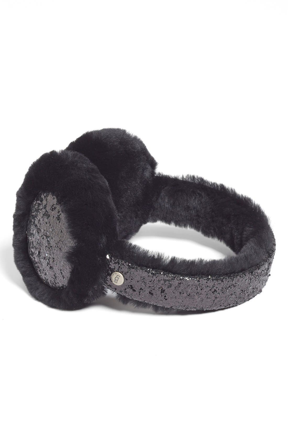 UGG® Australia Glitter Shearling Earmuffs Nordstrom