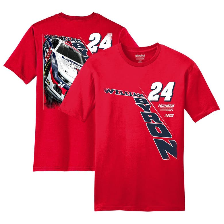 Shop Hendrick Motorsports Team Collection Red William Byron  Racing T-shirt