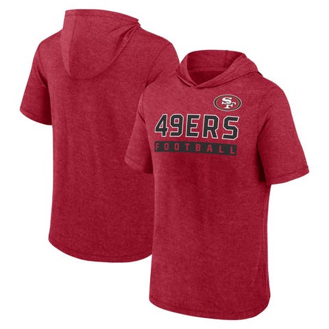 Men's Nike Anthracite San Francisco 49ers Prime Logo Name Split Pullover  Hoodie