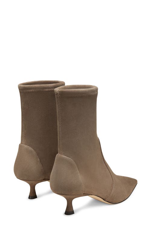 Shop Stuart Weitzman Naomi 50 Bootie In Stone