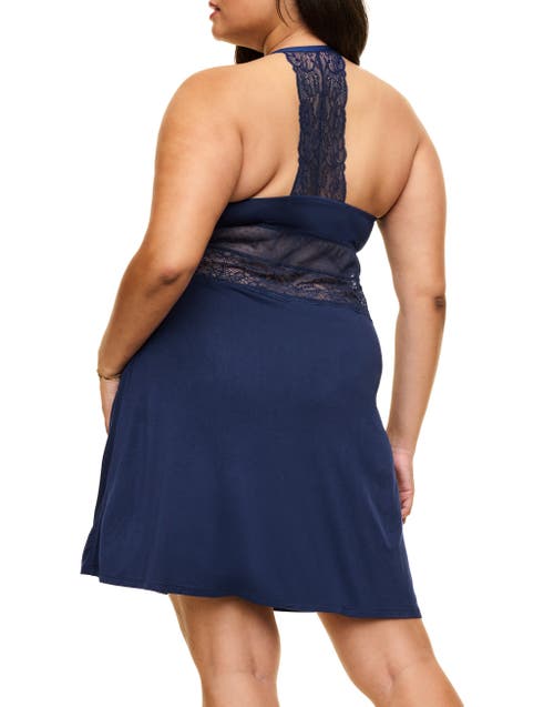 Shop Adore Me Christyna Slip In Dark Blue