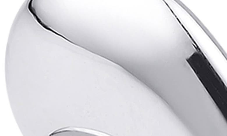 Shop Kloto Fluid Bypass Ring In Silver