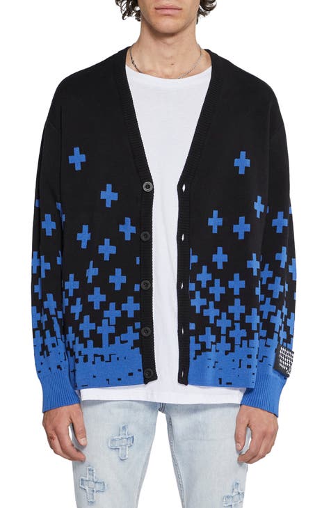 Louis Vuitton Cotton Blue Sweaters for Men for sale