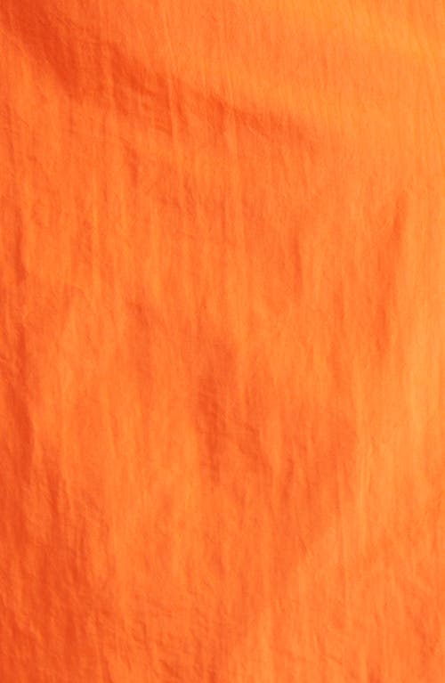 Noah Core Solid Nylon Swim Trunks In Flame